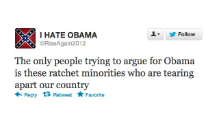 Illustration for article titled Twitter Racists React to 'That Nigger' Getting Reelected